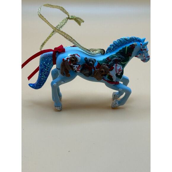 Retired 'Beary Merry Christmas' Ornament - Trail of Painted Ponies - Picture 3 of 8